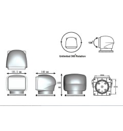 Projecteur recherche a télécommande 2