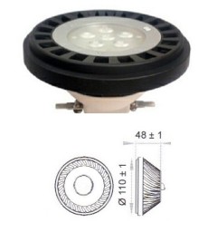 Ampoule PAR36  10W Multi GEN 3