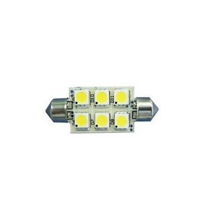 Navette  Festoon 37mm  6 Led