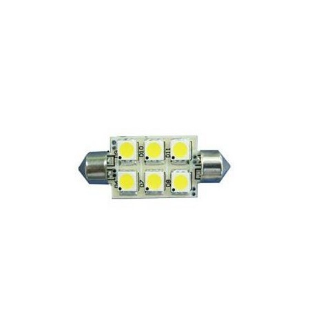 Navette  Festoon 37mm  6 Led