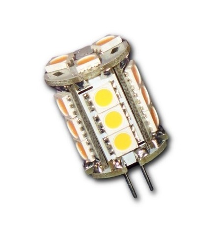 G4 cylindrique 360° 18 leds 5050 pin horizontal